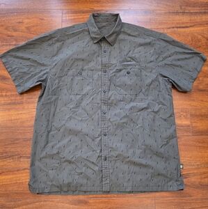 Howler Brothers Button Front Short Sleeve Shirt Men's Size XL